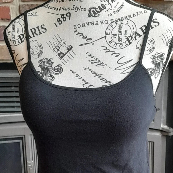 One Step Up Black Smooth Tank with Support - Picture 2 of 5